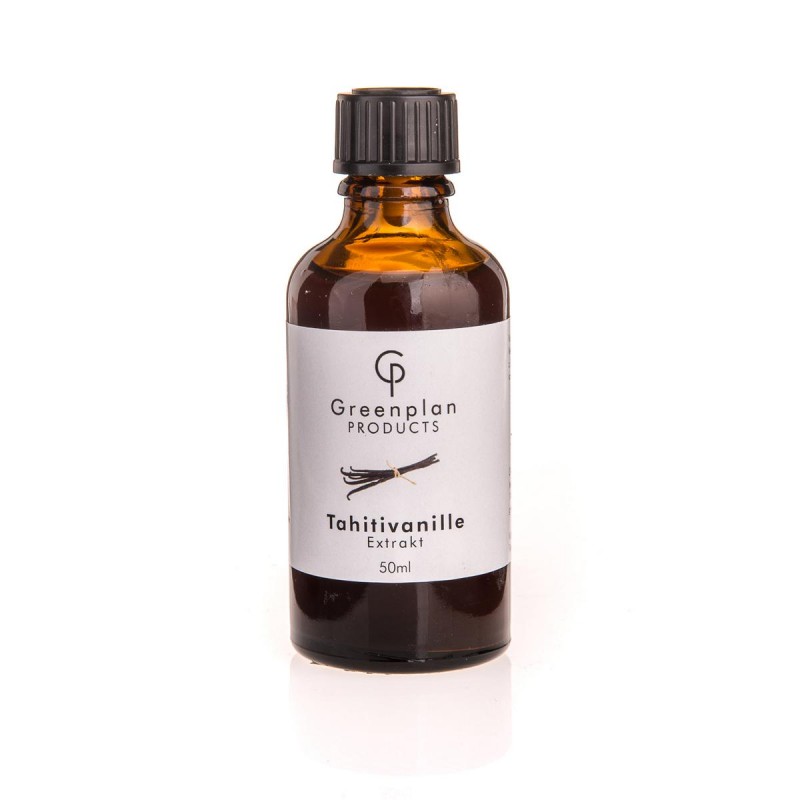 Vanilla extract from Tahiti vanilla, without specks, cold pressed - 50 ml - bottle Vanilla extract from Tahiti vanilla, without specks, cold pressed - 50 ml - bottle