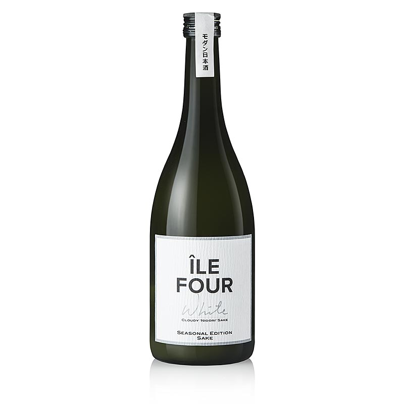Ile Four Sake Pure - White Junmai Nigori Premium, 17,5% vol. - 720 ml - Flasche Ile Four Sake Pure - White Junmai Nigori Premium, 17,5% vol. - 720 ml - Flasche