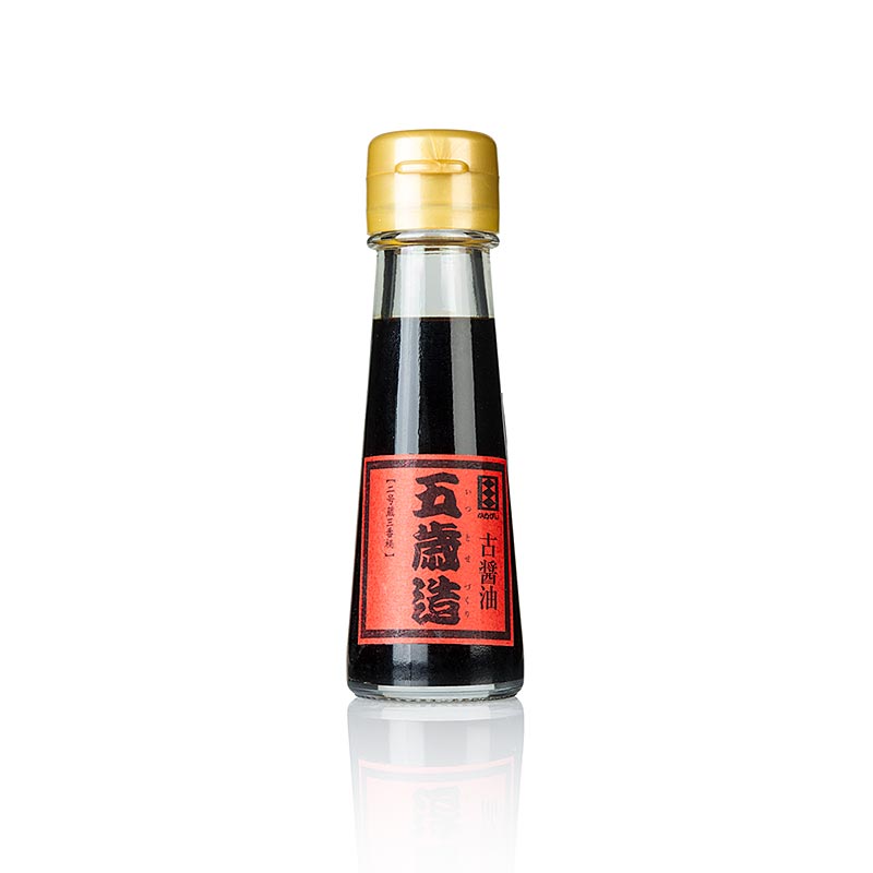 Sauce soja - élevée en fûts de chêne japonais pendant 5 ans - 50 ml - bouteille