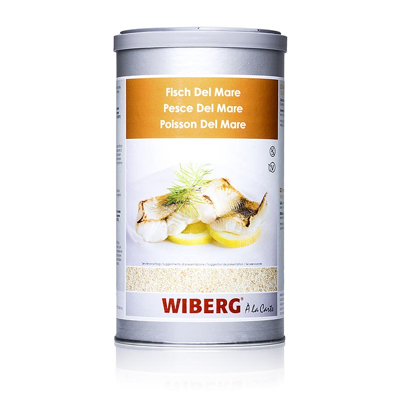 Wiberg Fisch Del Mare, Würzmischung mit Meersalzsalz - 1,1 kg - Aromabox Wiberg Fisch Del Mare, Würzmischung mit Meersalzsalz - 1,1 kg - Aromabox