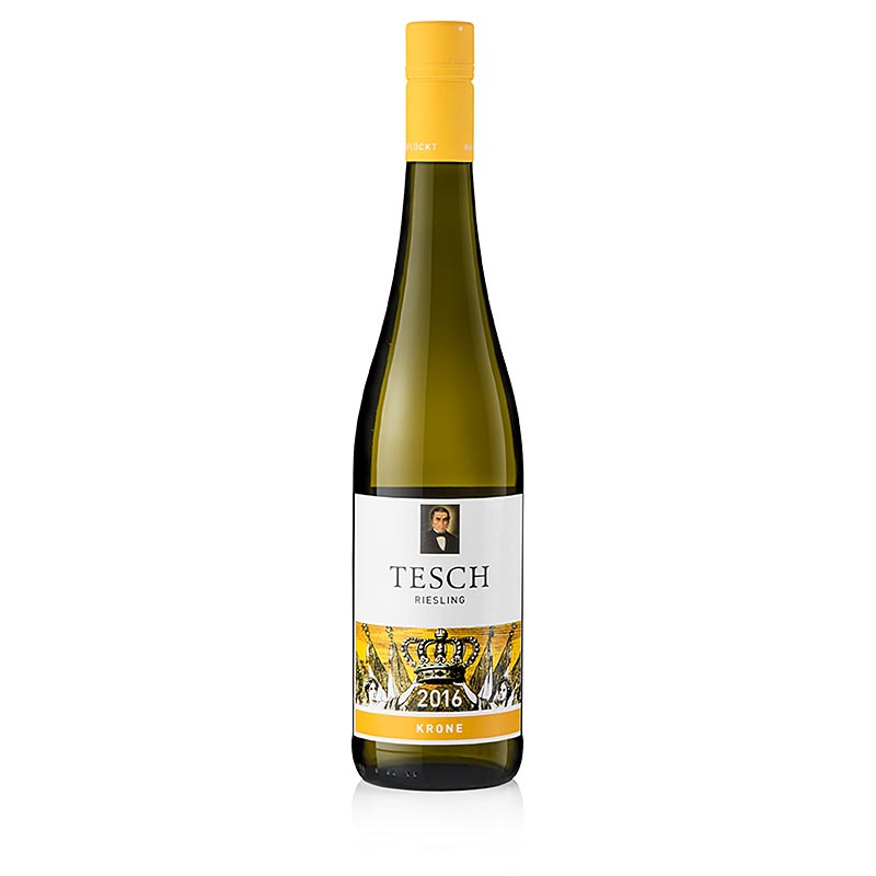 2016er Krone, Riesling, trocken, 12,5% vol., Tesch (gelbe Kapsel) - 750 ml - Flasche