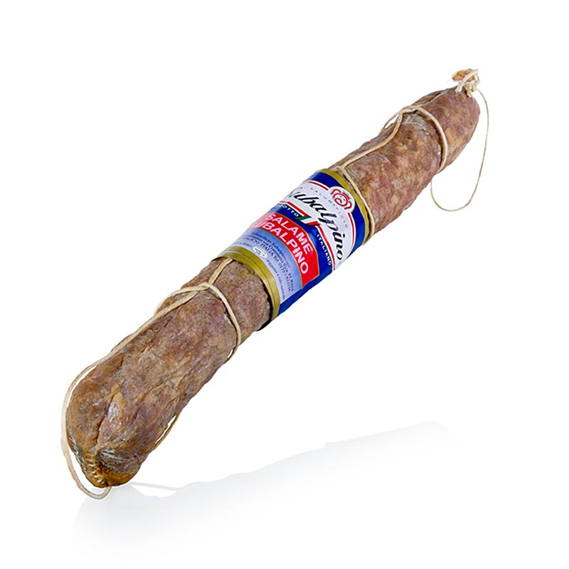 Salami Subalpino, nach Art einer Felino - ca.1.000 g - Vakuum Salami Subalpino, nach Art einer Felino - ca.1.000 g - Vakuum