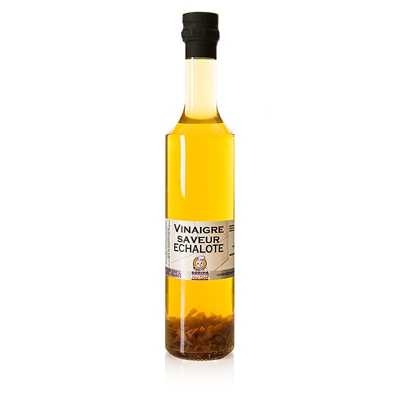 Vinaigre d`echalote, blanc, Soripa - 500 ml - Bouteille