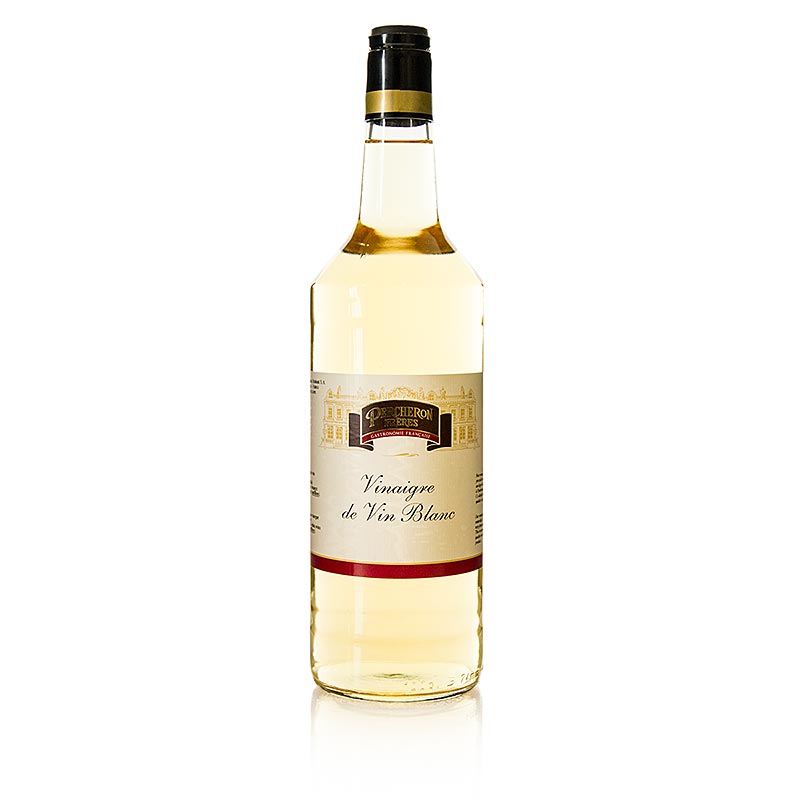 White wine vinegar, 6% acid, Percheron - 1 liter - Bottle