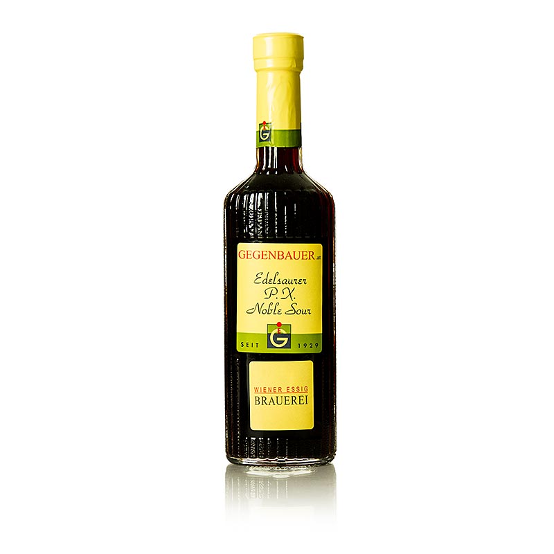 Gegenbauer Edelsaurer P.X., Trinkessig aus span. Süßwein, 7 Jahre, 3% Säure - 250 ml - Flasche