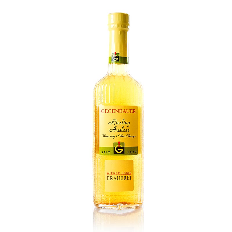 Gegenbauer Weinessig Riesling Auslese, 6% Säure - 250 ml - Flasche