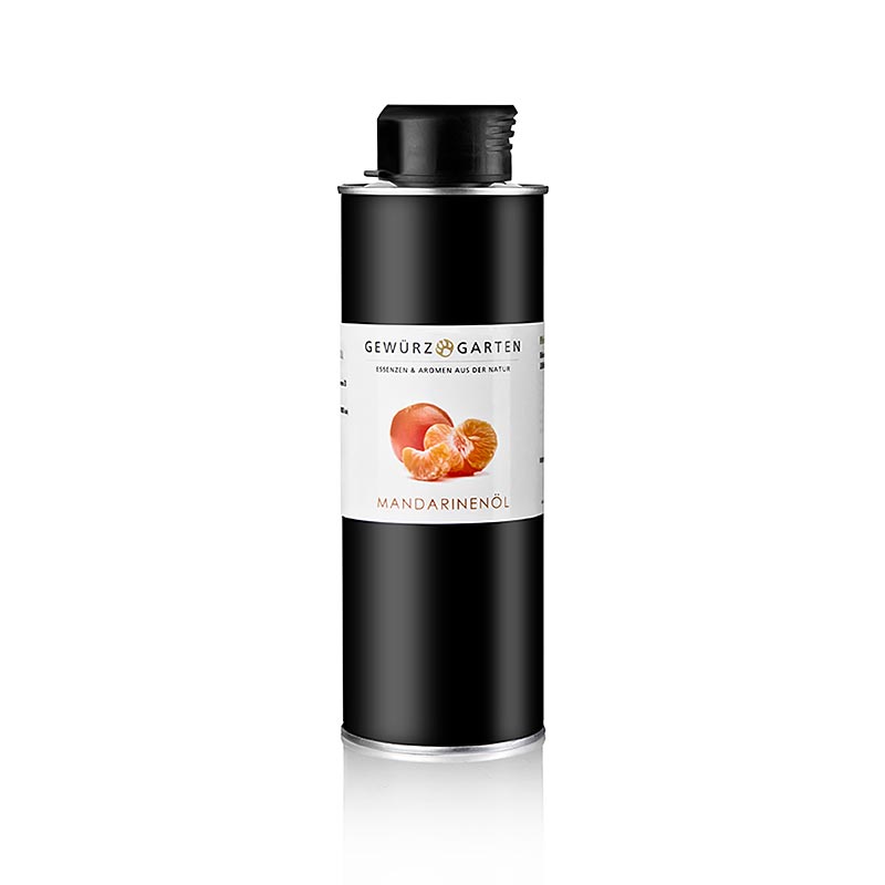 Gewürzgarten Mandarinenöl in Rapsöl - 250 ml - Aluflasche