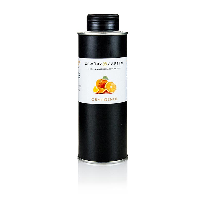 Gewürzgarten Orangenöl in Rapsöl - 250 ml - Aluflasche