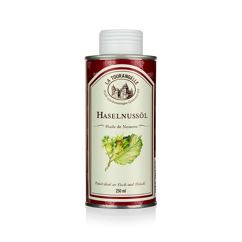 Hazelnut oil, toasted, La Tourangelle - 250 ml - can