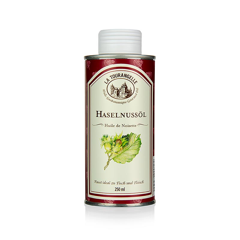 Hazelnootolie, geroosterd, La Tourangelle - 250 ml - kan