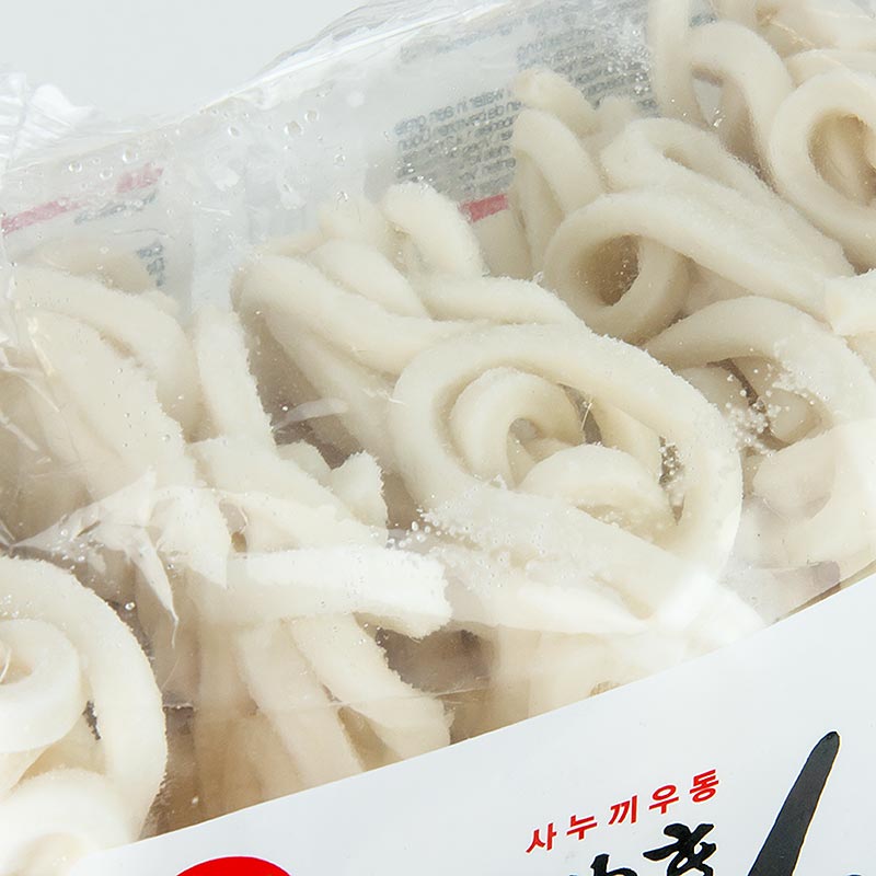 Udon noodles - wheat noodles, light, oval - 1.15 kg, 5 x 230 g - bag