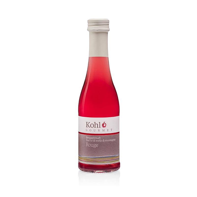 Gastronomisch bergappelsap Rouge, kool - 200 ml - fles