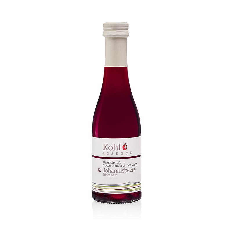 Gourmet PLUS Bergapfelsaft + Johannisbeere, Kohl - 200 ml - Flasche