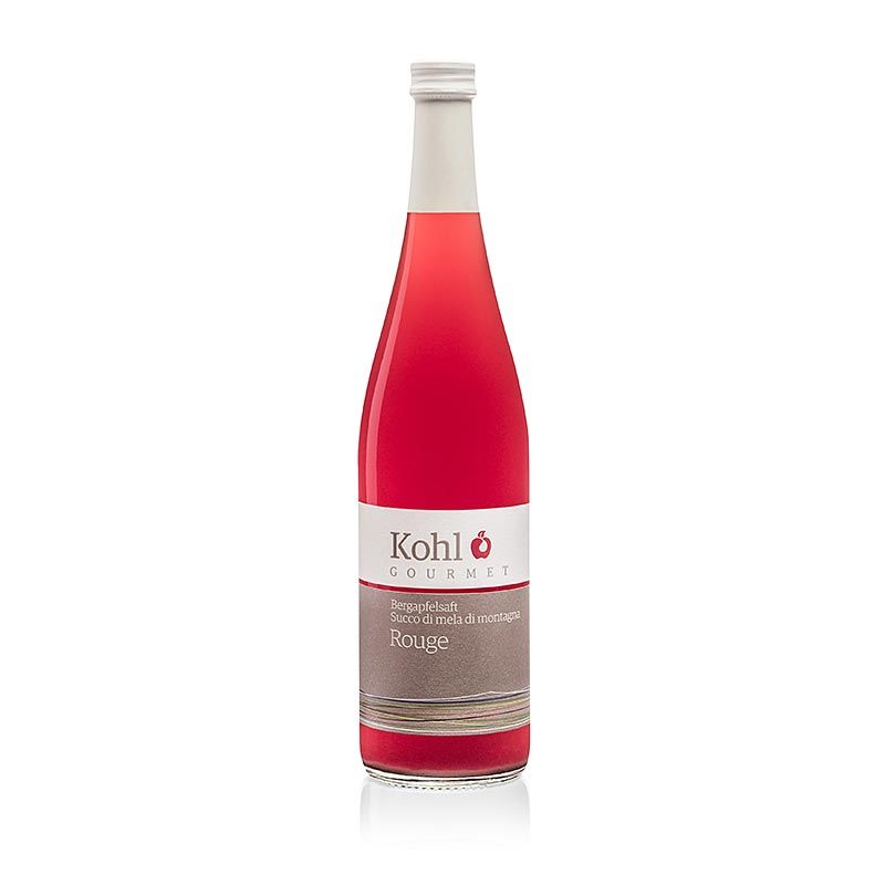 Gourmet bjerg æblejuice Rouge, kål - 750 ml - flaske