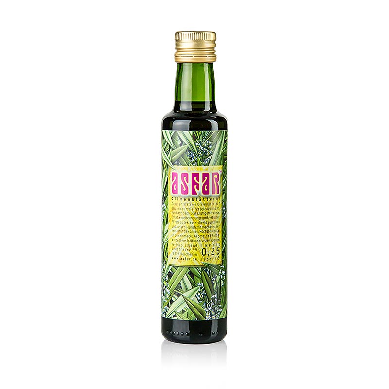 Olivenblätter Öl, Asfar - 250 ml - Flasche