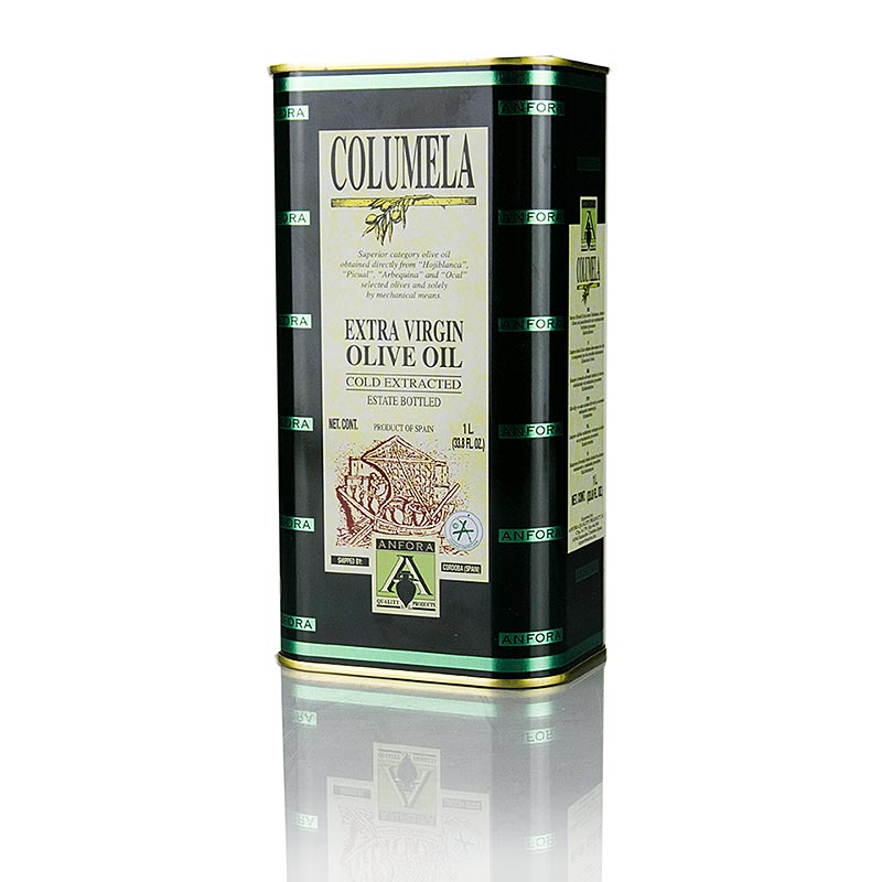 Huile d`olive extra vierge, Columela Cuvee - 1 l - boîte