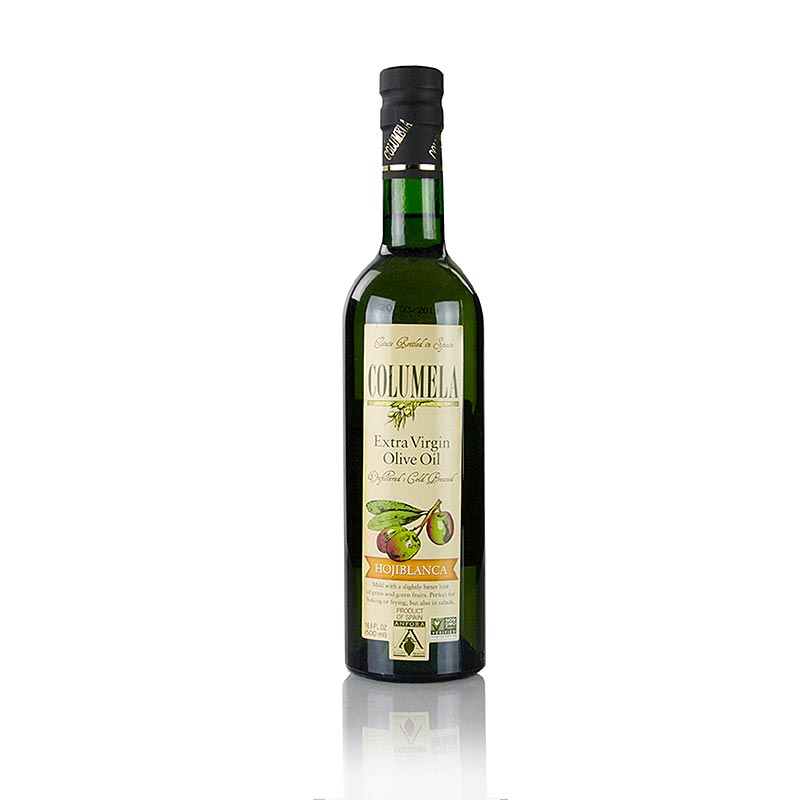 Huile d`olive extra vierge, Columela, Hojiblanca - 500 ml - bouteille