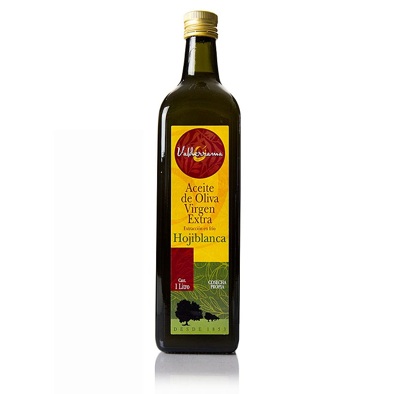 Extra vierge olijfolie, Valderrama, 100% Hojiblanca - 1 l - Fles