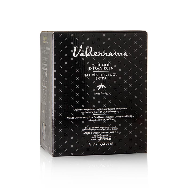 Natives Olivenöl Extra, Valderrama, 100% Hojiblanca - 5 l - Bag in box Natives Olivenöl Extra, Valderrama, 100% Hojiblanca - 5 l - Bag in box
