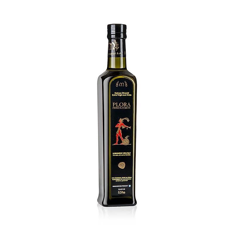 Extra vierge olijfolie, Plora Prince of Crete, Kreta - 500 ml - Fles