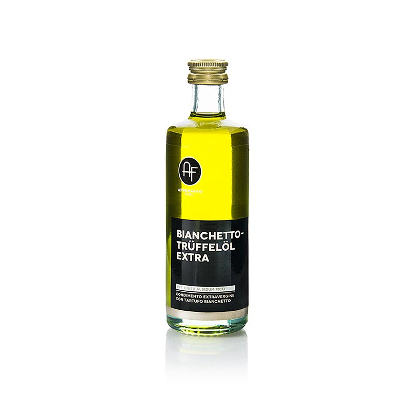 Huile d`olive Nativ à la saveur de truffe blanche (huile de truffe) (TARTUFOLIO), Appennino - 60 ml - bouteille
