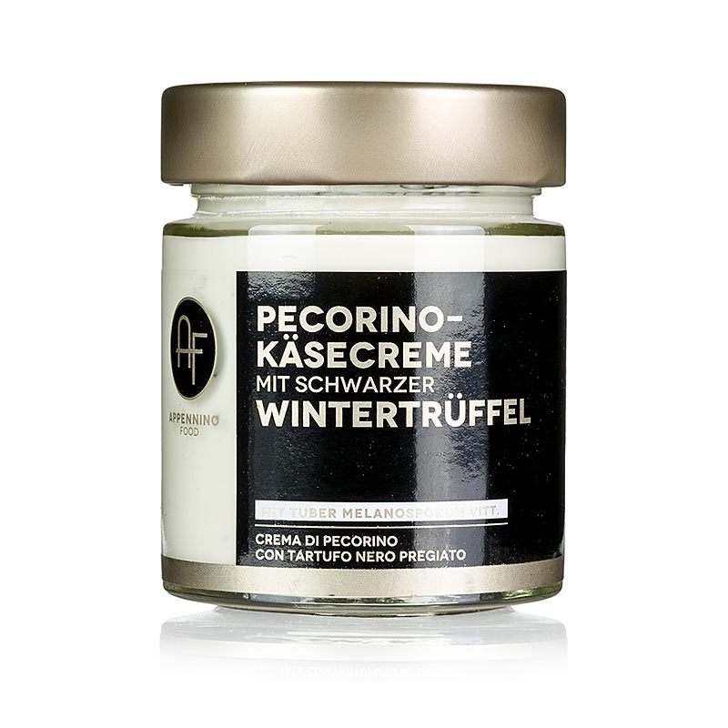 Pecorino-crème met zwarte wintertruffel, Appennino - 130 g - glas