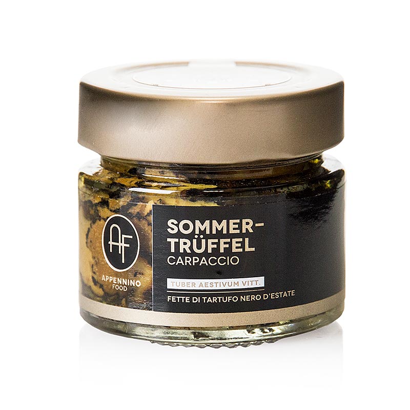 Summer truffle - Carpaccio, Appennino - 80 g - Glass
