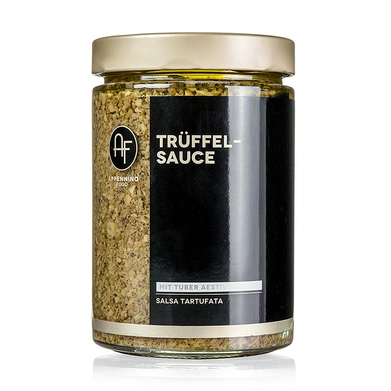 Truffle sauce (SALSA Tartufata), with summer truffle, Appennino - 500 g - Glass