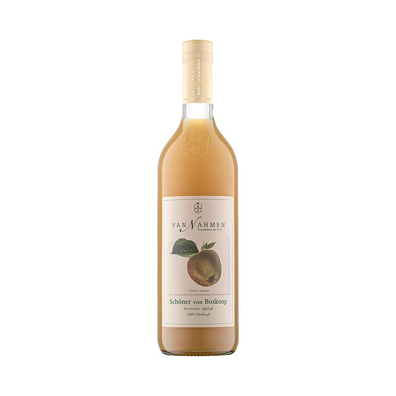 Obstkelterei van Nahmen - Boskoop Apfelsaft, 100% Direktsaft - 750 ml - Flasche