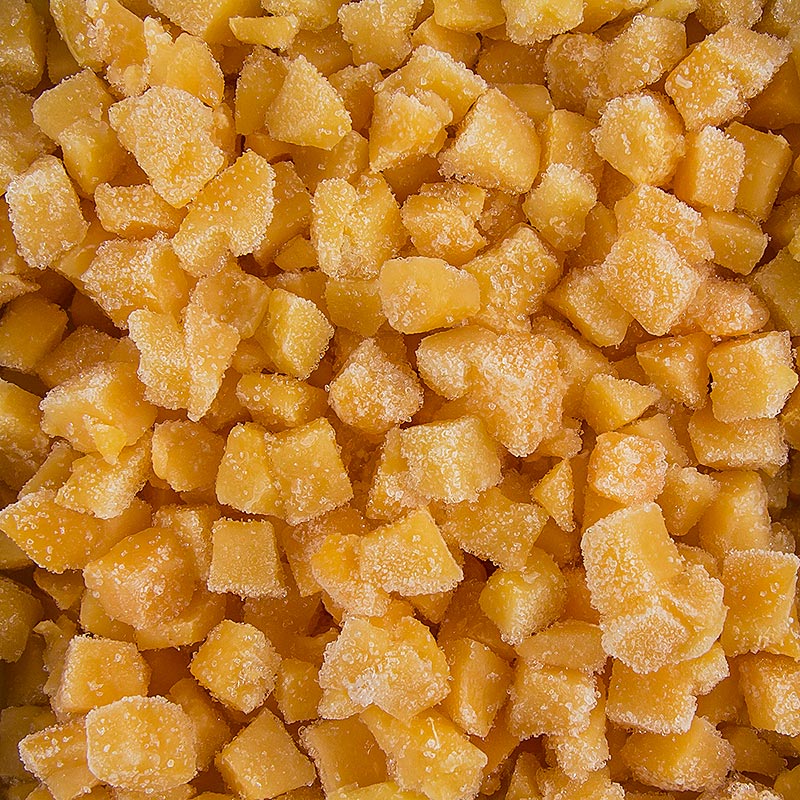 Peach, diced - 2.5 kg - bag