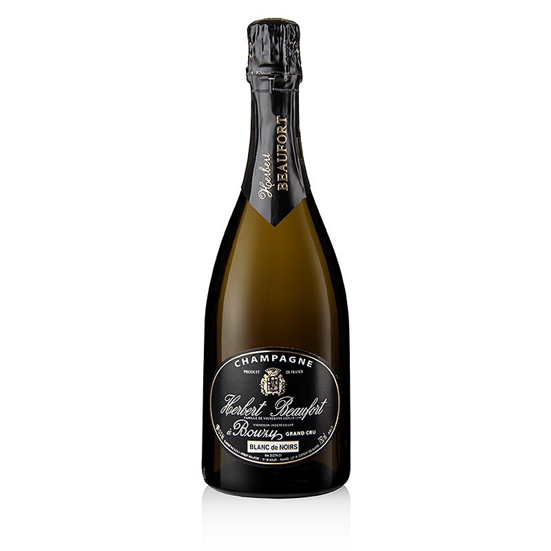 Champagne Herbert Beaufort Blanc de Noirs Grand Cru, brut, 12% vol. - 750 ml - flaske