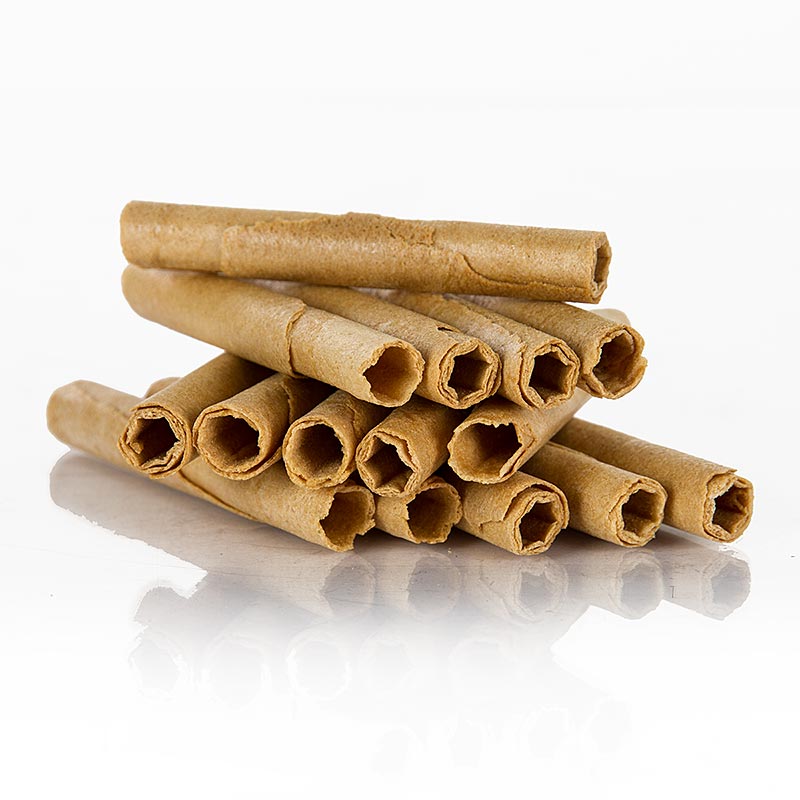 Waffel-Röllchen Cubanet tubular, 90x10mm, Sosa - 2 kg - Karton Waffel-Röllchen Cubanet tubular, 90x10mm, Sosa - 2 kg - Karton