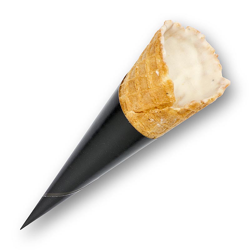 Waffel Hörnchen Zwiebel, gecoated, Ø 30x80mm h - 400 g, 72 St - Karton Waffel Hörnchen Zwiebel, gecoated, Ø 30x80mm h - 400 g, 72 St - Karton