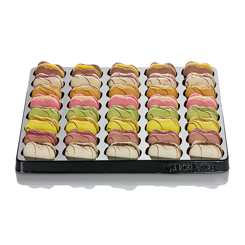 La Rose Noire - Mini-Eclairs Les Eclairons, 50 x 25 mm h - 960 g, 80 x 12g - Pe-schale La Rose Noire - Mini-Eclairs Les Eclairons, 50 x 25 mm h - 960 g, 80 x 12g - Pe-schale