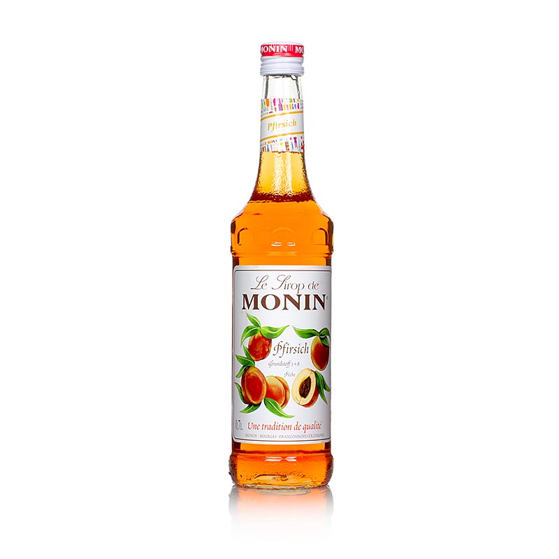 Pfirsich-Sirup Monin - 700 ml - Flasche Pfirsich-Sirup Monin - 700 ml - Flasche