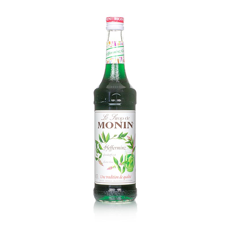 Pebermyntesirup, groen Monin - 700 ml - Flaske
