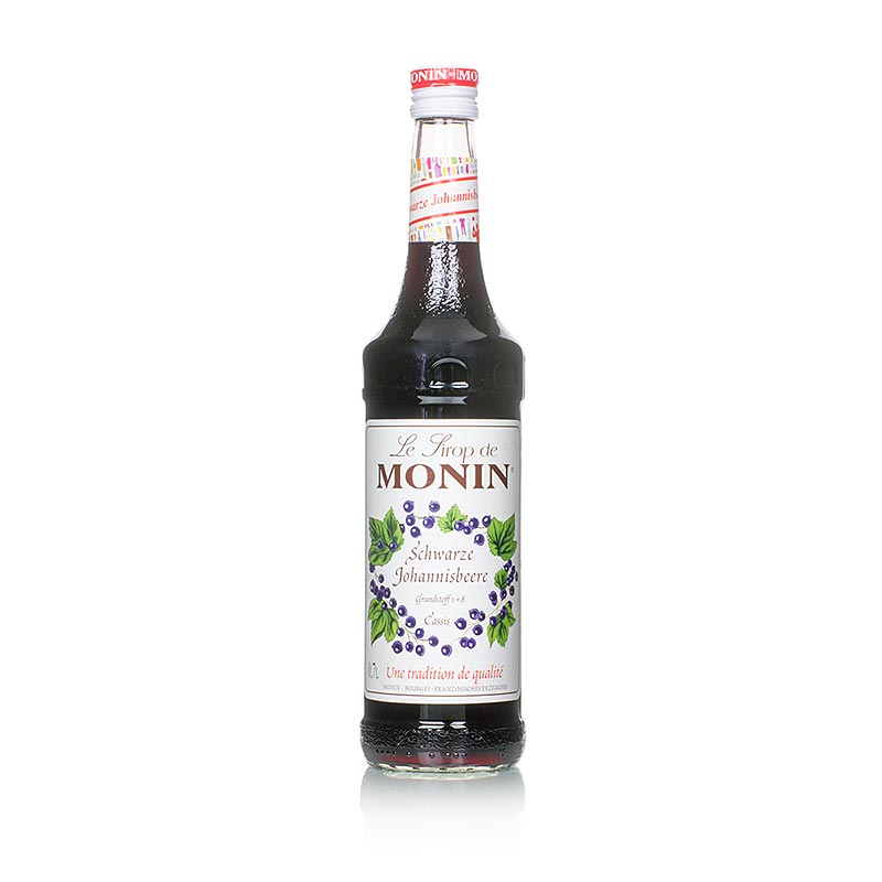 Schwarze Johannisbeeren-Sirup Monin - 700 ml - Flasche