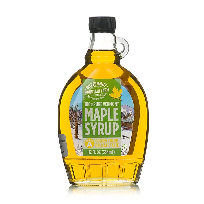 Maple Syrup - Golden, Vermont - 354 ml - flaske
