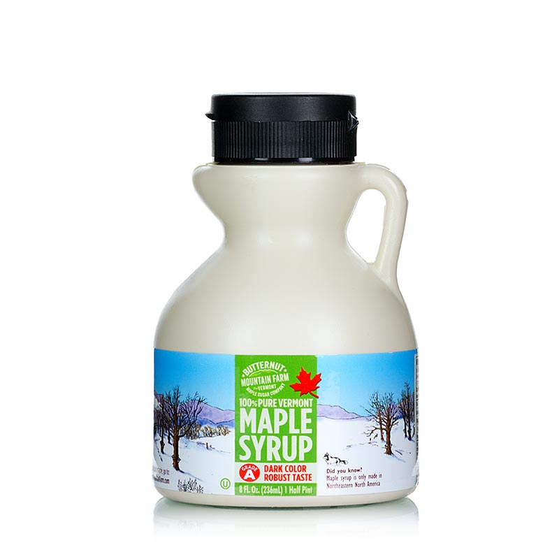 Maple Syrup - Dark Robust, Vermont - 236 ml - PE-kanist.