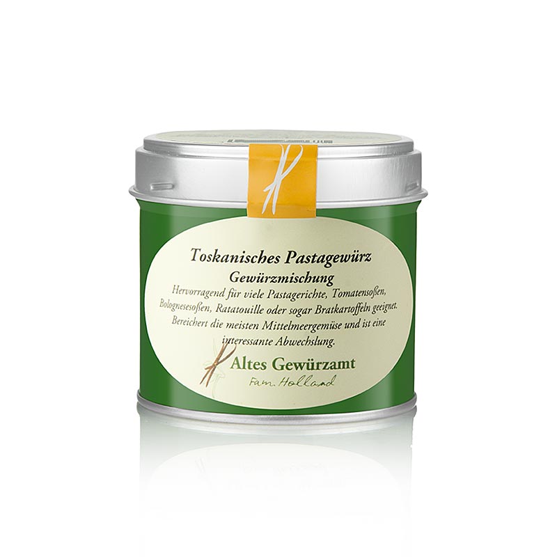 Pastagewürz (toskanisch), Altes Gewürzamt, Ingo Holland - 75 g - Dose