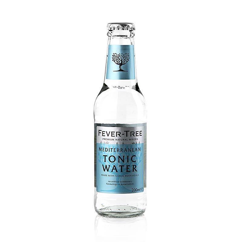 Fever Tree - Mediterranean Tonic Water - 200 ml - Flasche