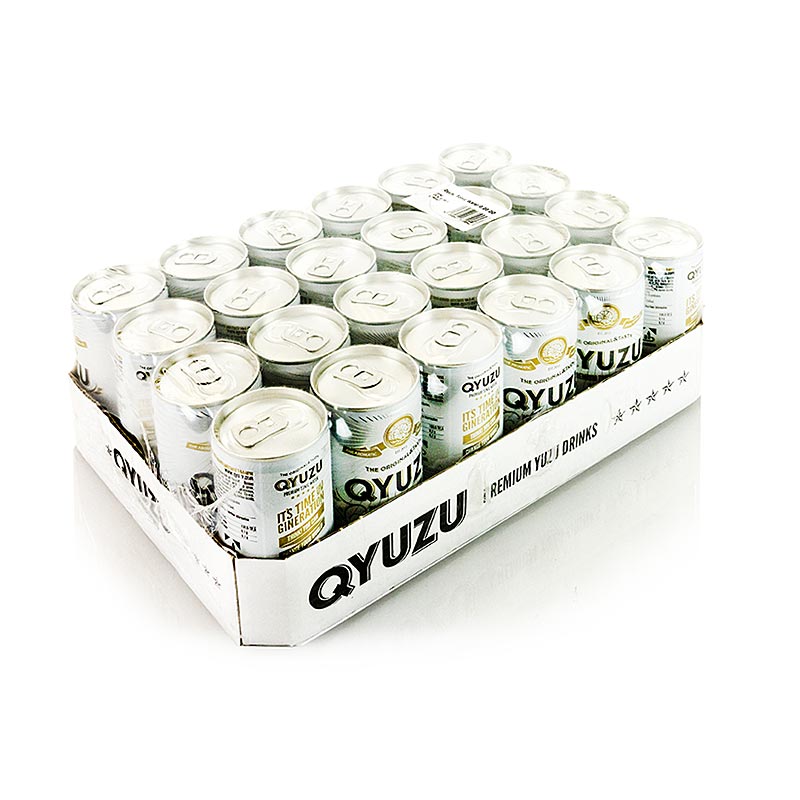 Qyuzu - Tonic Water, mit reinem Yuzu Saft - 4,8 l, 24 x 200ml - Dose Qyuzu - Tonic Water, mit reinem Yuzu Saft - 4,8 l, 24 x 200ml - Dose
