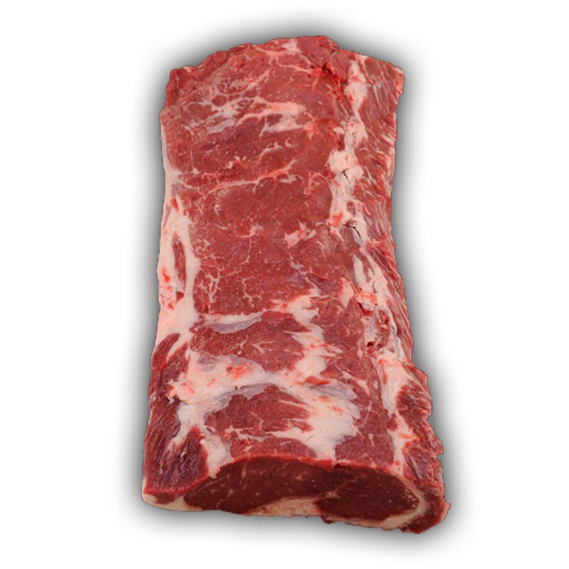 Roast beef without chain / Striploin, beef, meat, Greenlea from New Zealand - approx. 4.5 kg / 1 piece - vacuum Roast beef without chain / Striploin, beef, meat, Greenlea from New Zealand - approx. 4.5 kg / 1 piece - vacuum