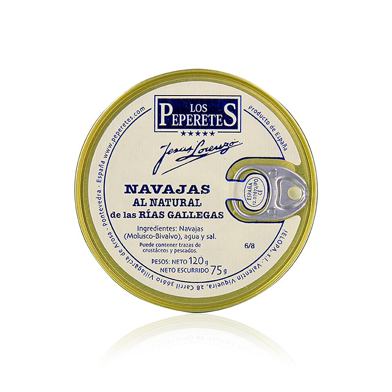 Zwaardvis Navaja de Finisterre, Jelo, Los Peperetes - 120 g - kan