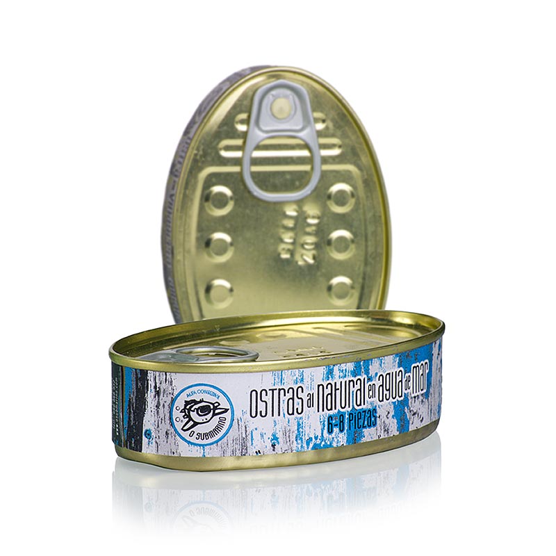Austern - Ostras al natural, in Meerwasser, O Submarino - 115 g - Dose Austern - Ostras al natural, in Meerwasser, O Submarino - 115 g - Dose