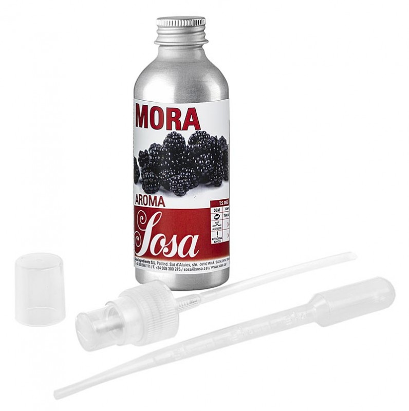 Aroma Brombeere, flüssig Sosa - 50 g - Aluflasche Aroma Brombeere, flüssig Sosa - 50 g - Aluflasche