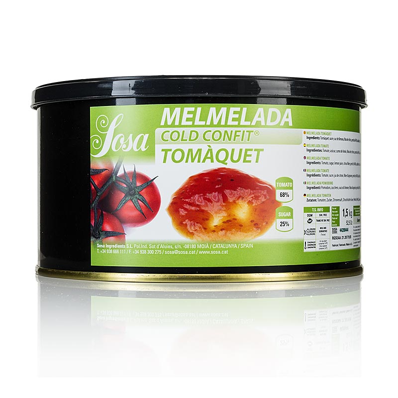 Sosa Cold Confit - Tomatenkonfitüre - 1,5 kg - Dose
