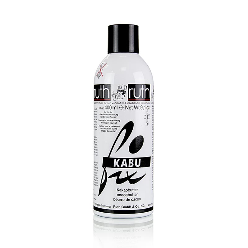 Kabufix Spray - Kakaobutter hell, flüssig, Ruth - 300 ml - Spraydose