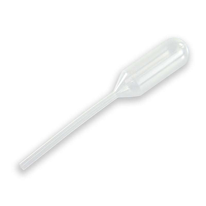 Pasteurpipette, Saugvolumen 1,2ml, 6cm lang, Kunststoff, 100% Chef - 1 Stück - Lose Pasteurpipette, Saugvolumen 1,2ml, 6cm lang, Kunststoff, 100% Chef - 1 Stück - Lose