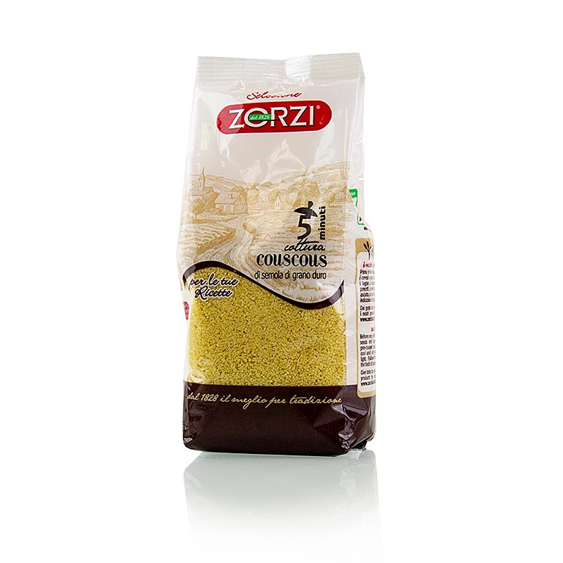 Cous-cous, medium, quick - 5 minutes preparation time - 400 g - pack